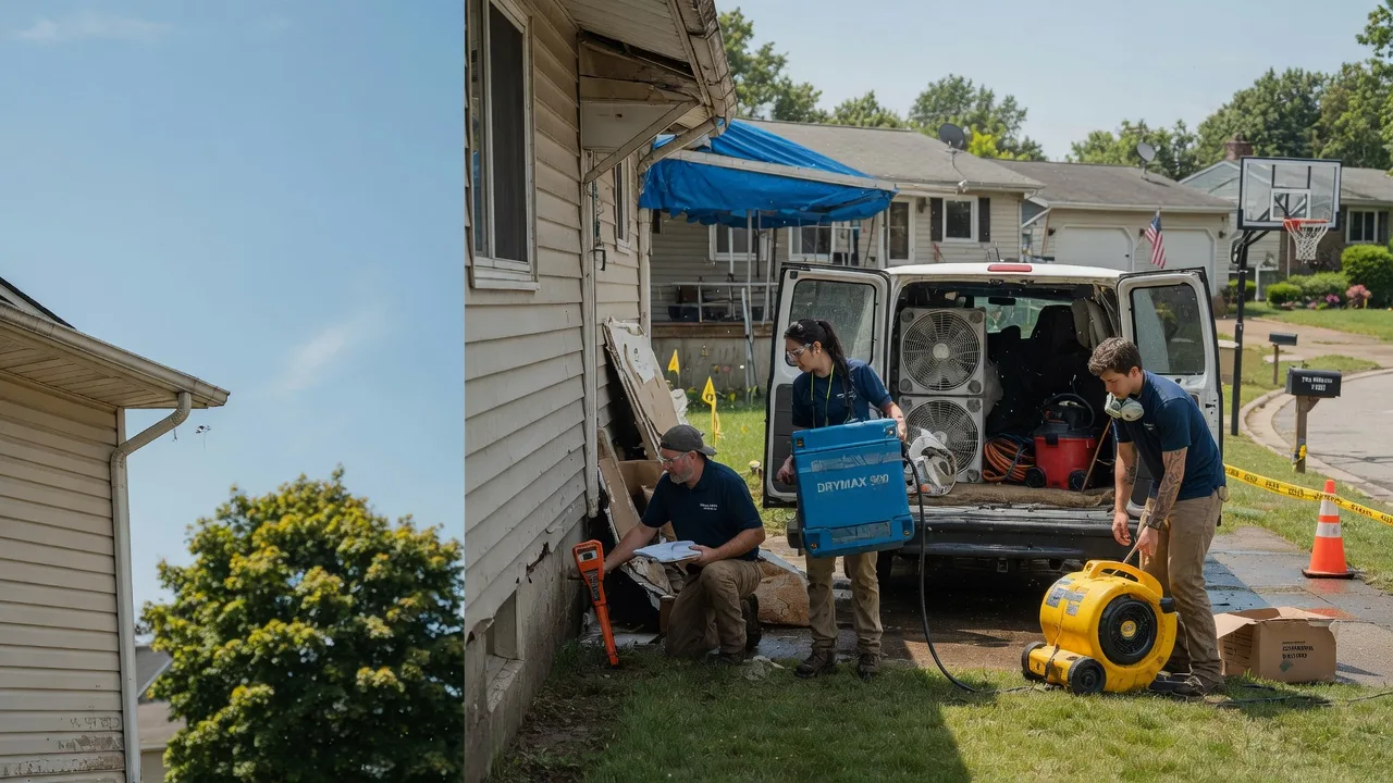 Ceiling Leak Cleanup in Kimberton, PA near me