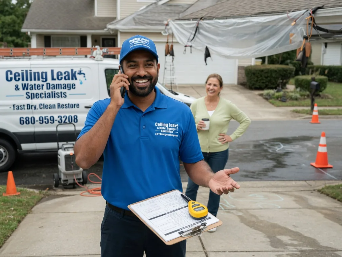 Ceiling Leak Cleanup Kimberton, PA FAQs